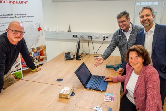 Kerstin Vieregge unterstützt Calliope-Projekt für Lippe